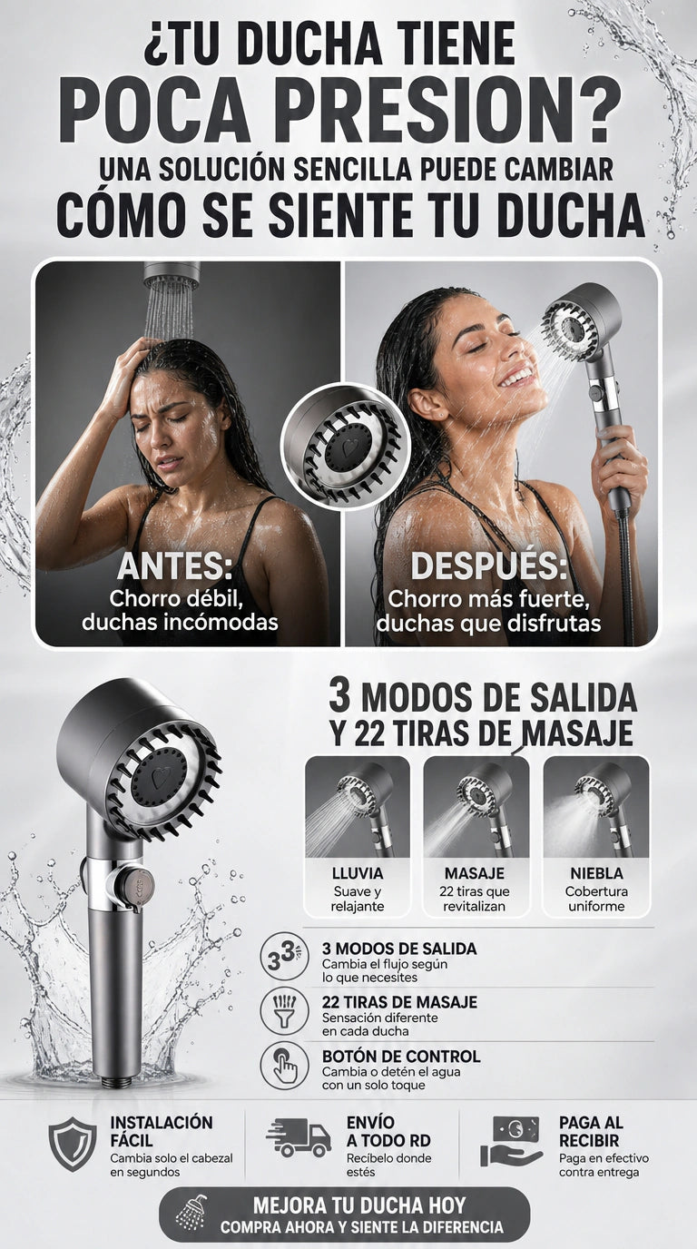 before_after - DUCHA MULTIFUNCIONAL ALTA PRESION